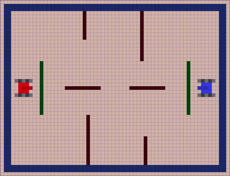 Curiosity-Driven RL Tank Game: Exploring Sparse Reward Environments